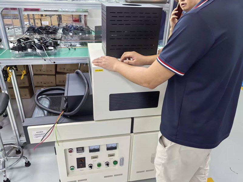 11月7日 立式UV固化机 成功交付 东莞客户，4012-30