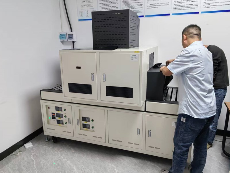 11月5日 旋转式UV固化机 成功交付东莞客户 4335-60